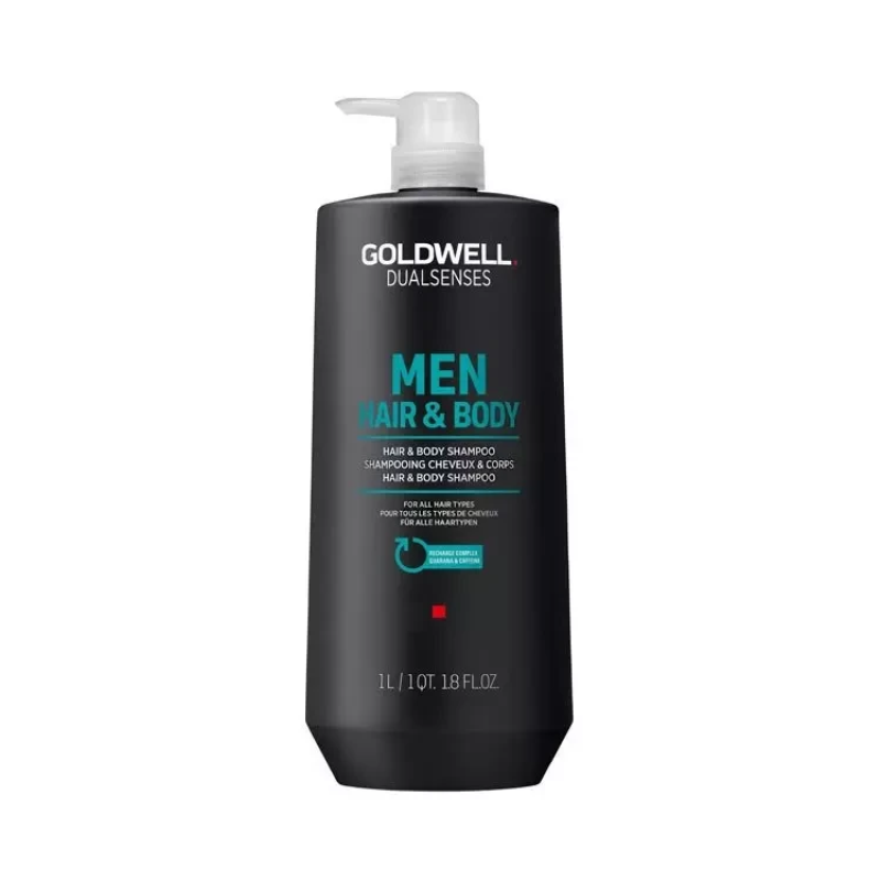 Шампунь для волос и тела Goldwell Dualsenses Men Hair & Body для всех типов 1000 мл