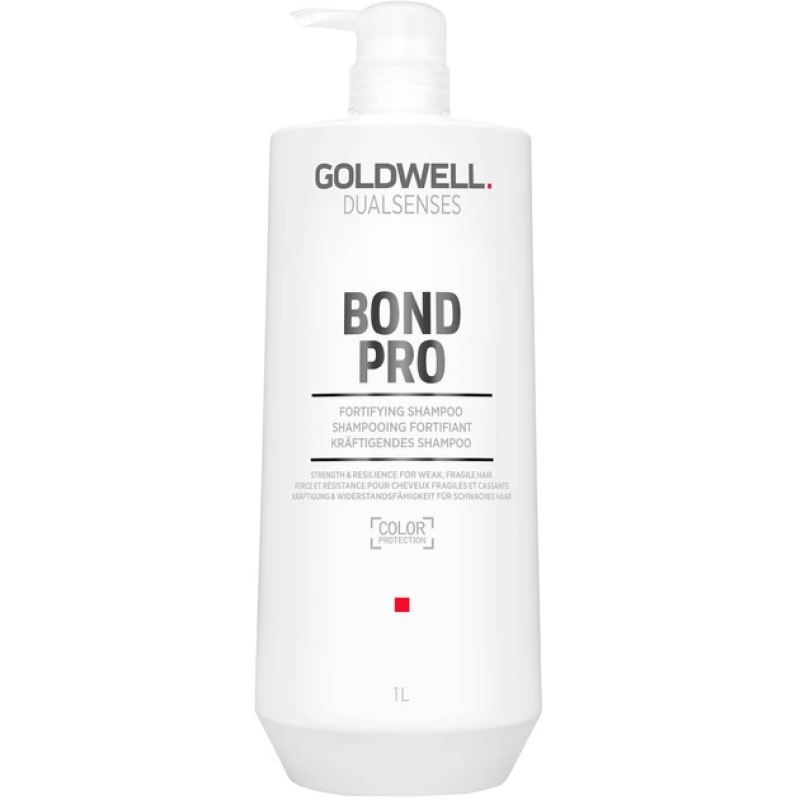 Укрепляющий шампунь для тонких и ломких волос Goldwell Bond Pro 1000 мл