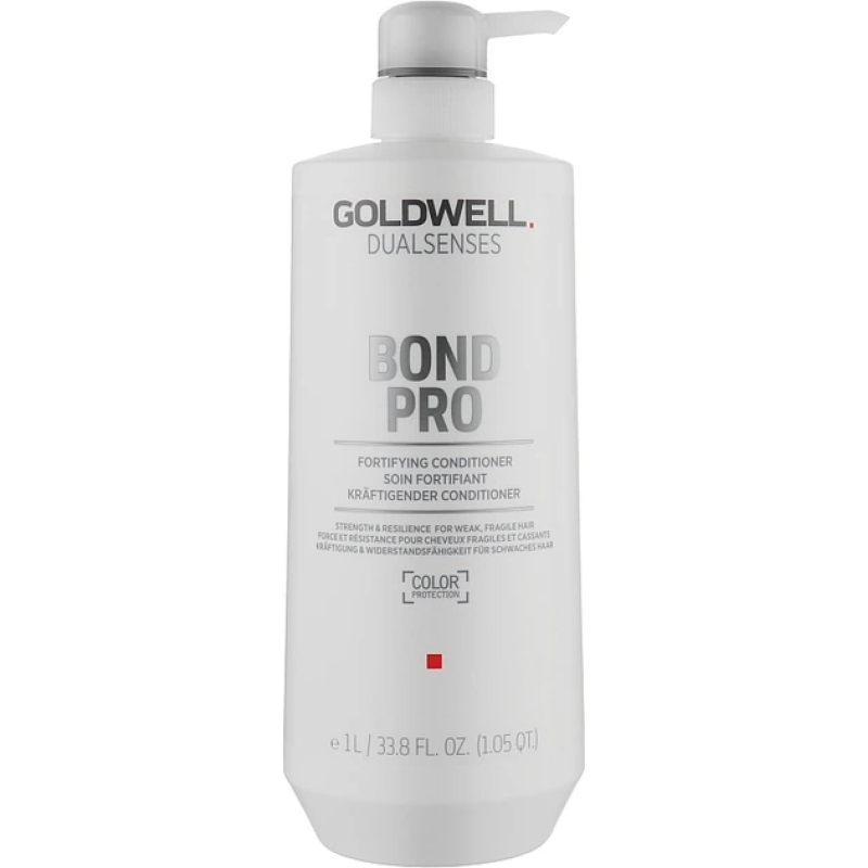 Зміцнювальний бальзам для тонкого і ламкого волосся - Goldwell DualSenses Bond Pro Fortifying Conditioner 1000 мл