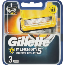 Сменные кассеты для бритья Gillette Fusion ProShield 3 шт , оригинал!!!