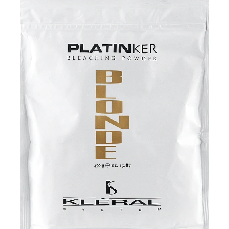 Осветляющая пудра с антижелтым эффектом Kleral System Platinker 450 г