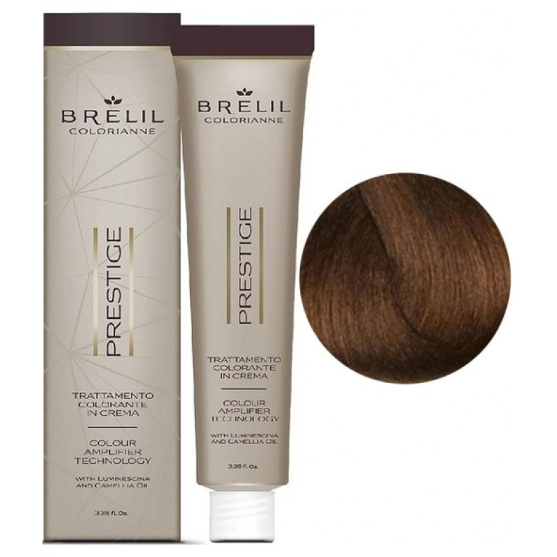 Краска для волос Brelil Colorianne Prestige 7/39  Блонд саванна 100 мл