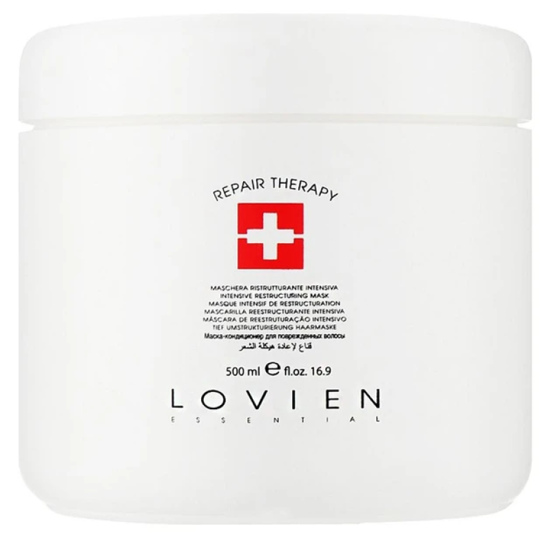 Маска-кондиционер для поврежденных волос Lovien Essential Repair Therapy Intensive Restructuring Mask, 500 мл