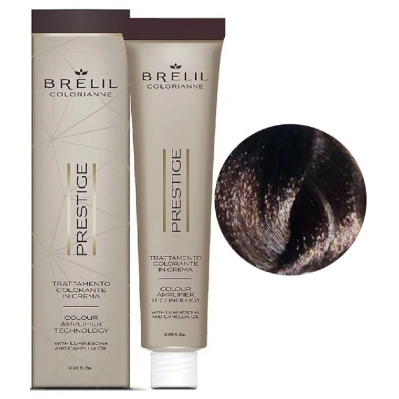 Краска для волос Brelil Colorianne Prestige  7/24 Блондин пудровый 100 мл