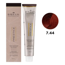 Краска для волос Brelil Colorianne Prestige 7/44  Ярко-медный блонд , 100 мл