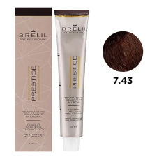 Краска для волос Brelil Colorianne Prestige 7/43 Блонд медно-золотистый , 100 мл