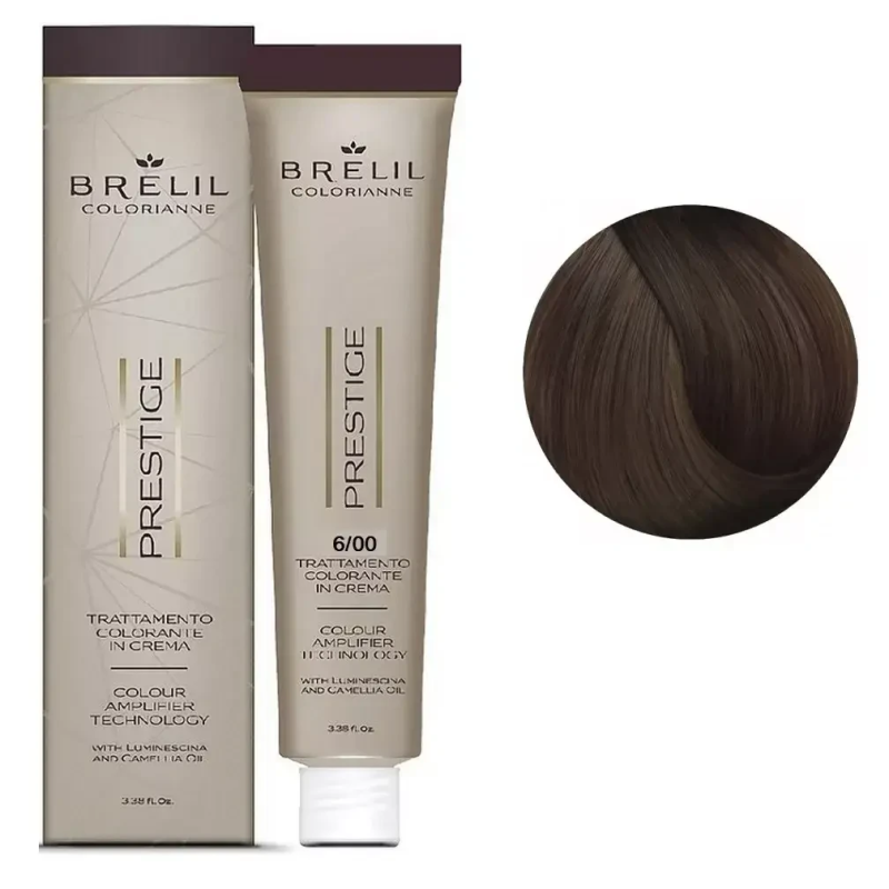 Фарба для волосся Brelil Colorianne Prestige 6/03 Натуральний теплий темний блонд, 100 мл
