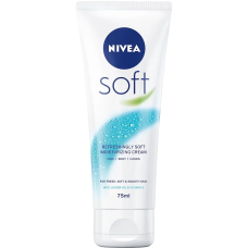 Интенсивный увлажняющий крем NIVEA Soft для лица, рук и тела, с маслом жожоба и витамином Е, 75 мл