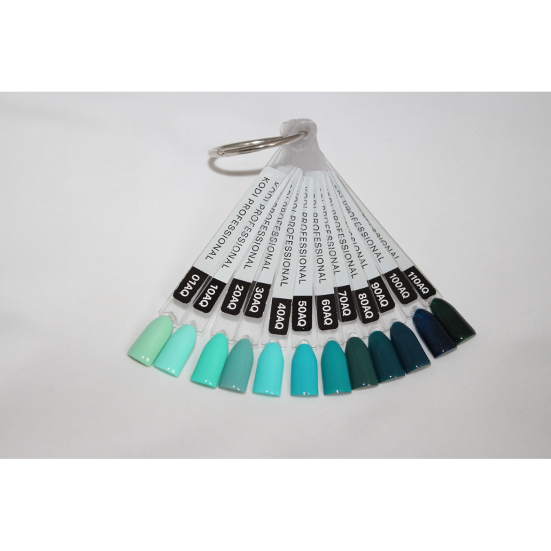 Гель-лаки KODI 8ml Basic Collection AQUAMARINE (AQ) 110AQ