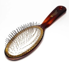 Массажная щётка для волос Salon Professional  с металлическими зубьями большая