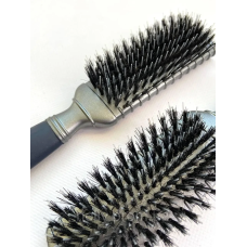 Массажная щётка для волос Salon Professional  для нарощенных волос с щетиной