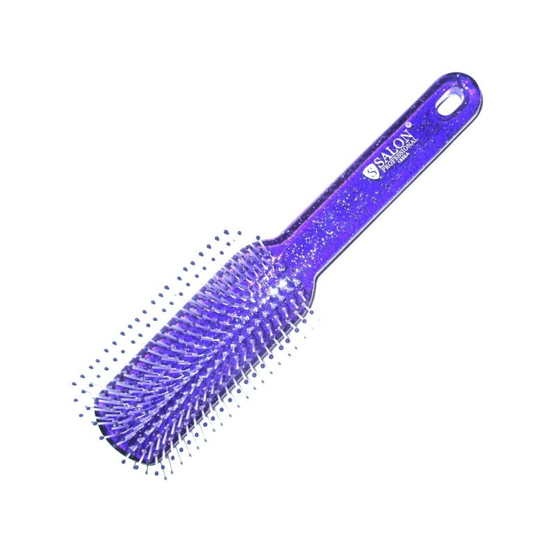Массажная щетка Salon Professional c силиконовыми зубчиками