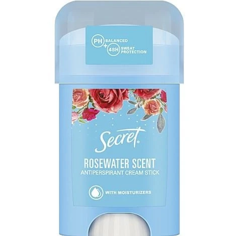 Кремовый дезодорант-антиперспирант Secret Key Rosewater Scent 40 мг