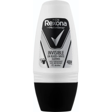 Дезодорант-антиперспирант Rexona MEN, невидимый на черном и белом, 48Н, 50 мл.