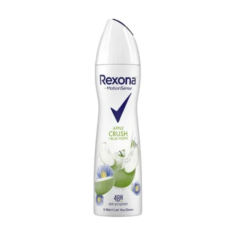 Антиперспірант-аерозоль Rexona Motion Sense Блакитний мак і яблуко, 48H, жіночий, 150 мл