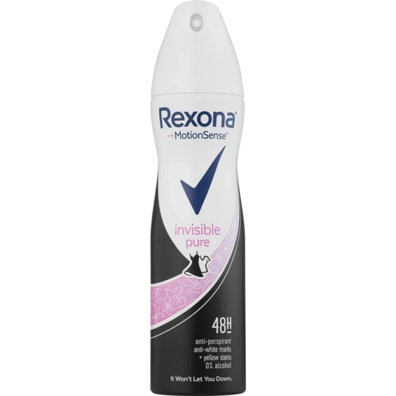 Дезодорант антиперспирант-спрей женский Rexona чистый бриллиант 150 мл