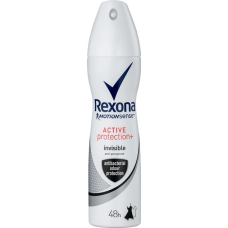 Дезодорант-антиперспирант спрей Rexona Антибактериальный и Невидимый на черном и белом 150 мл