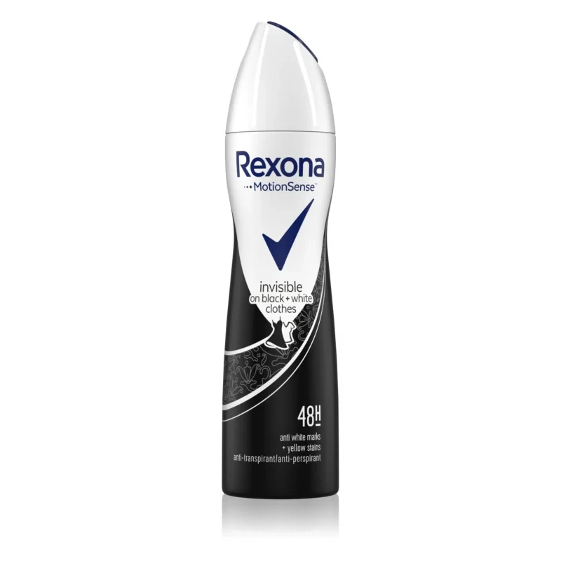 Дезодорант-антиперспирант Rexona Невидимый на черном и белом 150 мл