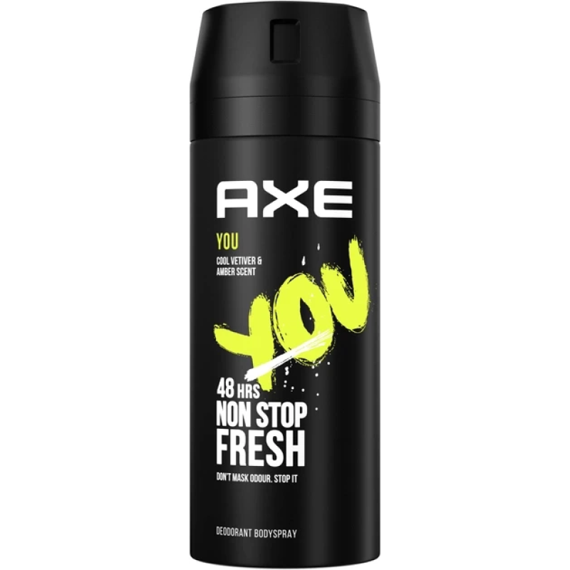 Дезодорант-спрей для мужчин AXE You 150 мл 48 H