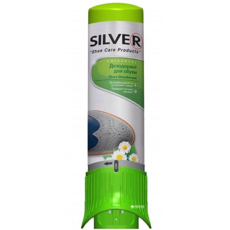 Дезодорант для обуви Silver Universal, 100 мл.