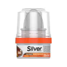 Крем для обуви Silver, коричневый, 50 мл.