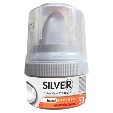 Крем для обуви Silver, белый, 50 мл.
