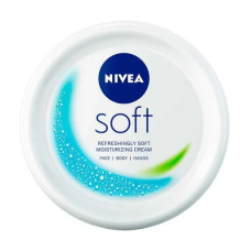 Интенсивный увлажняющий крем NIVEA Soft для лица, рук и тела, с маслом жожоба и витамином Е, 200 мл.