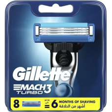 Кассета для бритвы Gillette MACH3 Turbo 8 шт., оригинал!!!