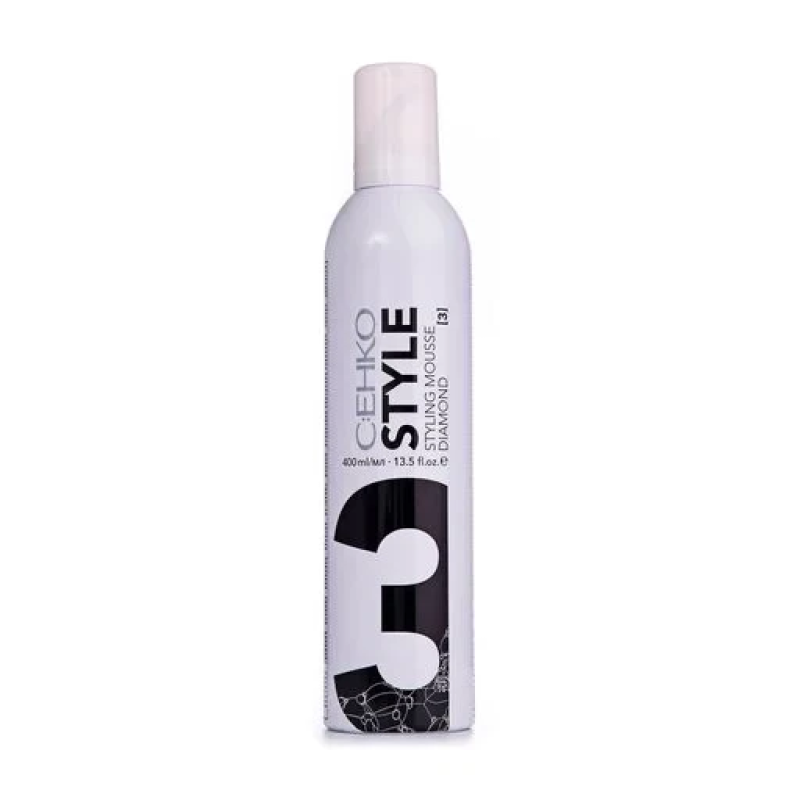 Пена для укладки волос С:ЕНКО Style Styling Mousse Diamond 3 Strong Hold, 400 мл