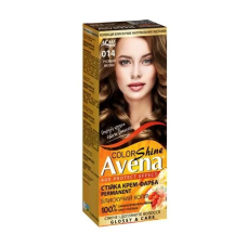Стойкая крем-краска для волос Рябина Avena 014  Русый , 133 мл