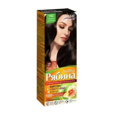 Стойкая крем-краска для волос Рябина Avena 142 Черный шоколад , 133 мл