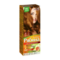 Стойкая крем-краска для волос Рябина Avena 583, миндаль, 133 мл.