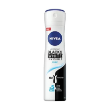 Антиперспирант-спрей NIVEA Pure Черное и белое, невидимый, женский, 150 мл