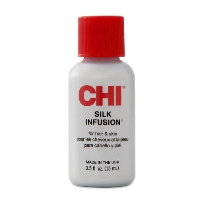Восстанавливающий комплекс для волос CHI Silk Infusion с шелком, 15мл.
