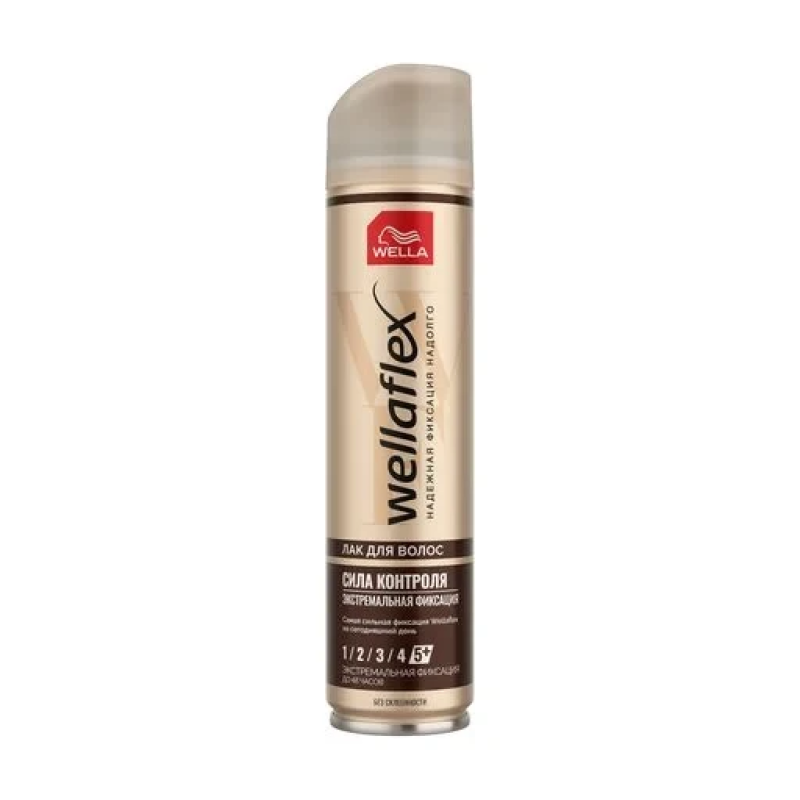 Лак для волос WELLA Wellaflex Экстремальная фиксация 5+, 250 мл