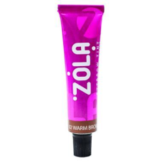 Краска для бровей с коллагеном Zola №02 Warm Brown, 15 мл