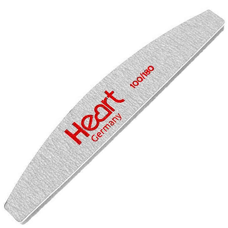 Пилочка Heart, абразивность 100/180