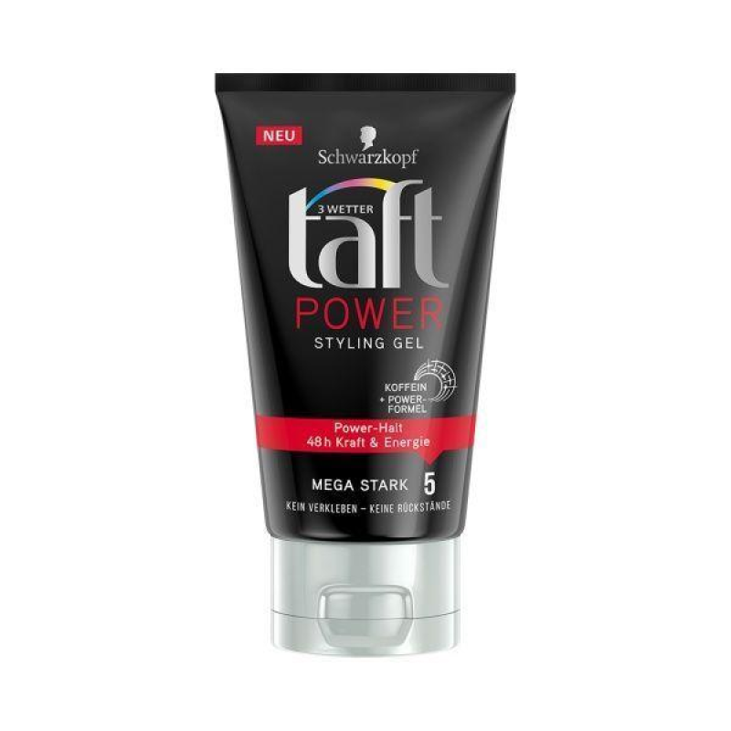 Гель для стайлинга Taft Power Невидимая фиксация Мега-фиксация 5, 150 мл