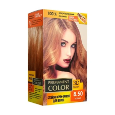 Стойкая крем-краска Permanent Color 8,50 тон  корица , 120 мл