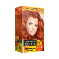 Стойкая крем-краска Permanent Color 120 мл, Тициан  №6.53