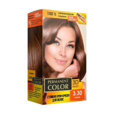 Стойкая крем-краска Permanent Color 120 мл, Коньяк № 3.30