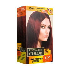 Стойкая крем-краска Permanent Color 120 мл, Бургунд  № 2.56
