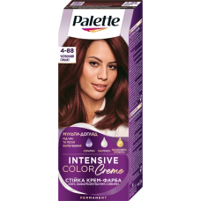 Стойкая крем краска для волос Palette №3 (4-88) Красный гранат 110 мл