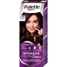 Стойкая крем краска для волос Palette № 3 (4-89) Баклажан 110 мл