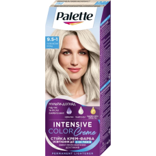 Стойкая крем-краска для волос Palette № 9 (9.5-1) Пепельный блондин 110 мл